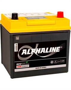Автомобильный аккумулятор AlphaLINE R AGM AX S55D23L 50R D23 Alphaline