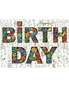 Открытка Turnowsky С Днем рождения MO6801