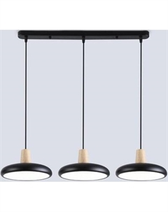 Люстра Ambrella FL4841/3 BK/WD