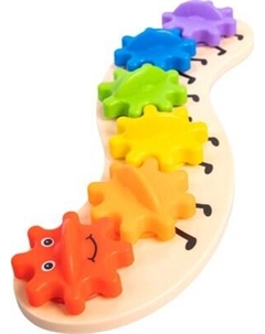 Сортер Baby Toys Сортер-шестеренки. Радужная гусеничка / 70005 Baby toys