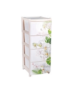 Комод пластиковый Орхидея / М2059 Альтернатива
