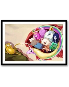 Постер Citydecor Время приключений 4