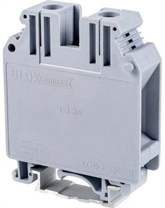 Клемма BLOX Проходная FJ35NH GY/15х50х62мм / BX336085 Blox