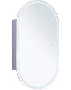 Шкаф с зеркалом для ванной Aquanet Монте 50x90 Led / 344787