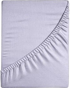 Простыня Фиолетовый Кулирка 180x200x20 Ночь нежна