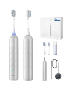 Электрическая зубная щетка 3D Clean Electric Toothbrush ATB15A (серебристый) Trouver