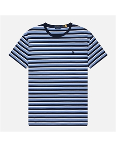 Мужская футболка Embroidered Logo Stripe Polo ralph lauren
