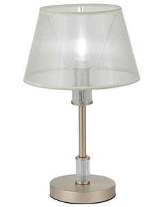 Светильник настольный SLE107504-01 золотистый/шампань (1*40Вт, Е14) Evoluce