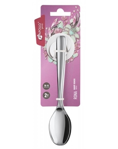 Набор ложек чайных genio "Rona" 2 пр., RON-52 Apollo