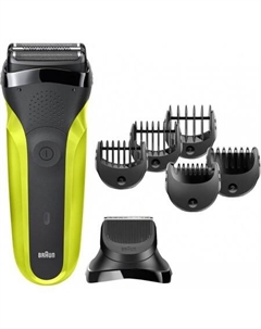 Электробритва Series 3 Shave&Style 300BT (зеленый) Braun