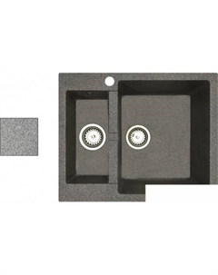 Кухонная мойка Duet R (серый, без сифона) Белэворс