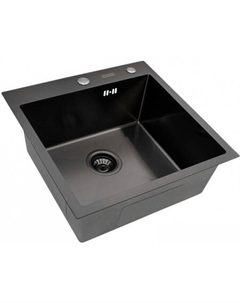 Кухонная мойка Eco AR PVD Nano 52x49 (черный) Arfeka