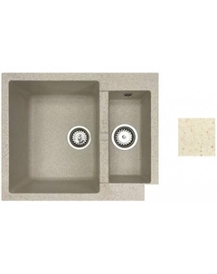 Кухонная мойка Duet L (бежевый, без сифона) Белэворс
