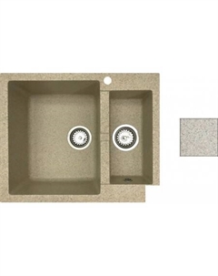 Кухонная мойка Duet L (темно-бежевый, без сифона) Белэворс