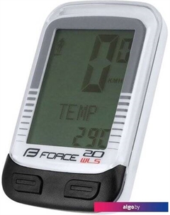 Велокомпьютер Force WLS 20 (белый)