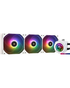 Система жидкостного охлаждения для процессора Core Vision 360 ARGB (белый) Thermalright