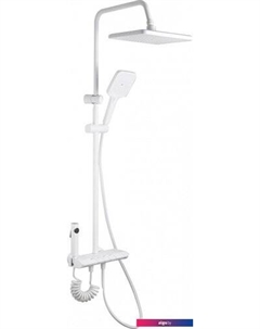 Душевая система E2509-8 (белый матовый) Ekko