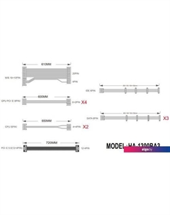 Блок питания NGDP 1300W HA-1300BA3-WH 1stplayer