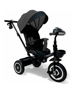 Беговел-велосипед Dragon BG 161-3 (темно-серый) Bubago