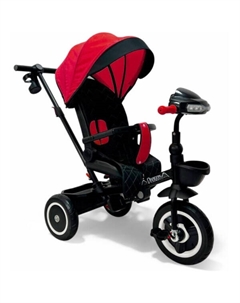 Беговел-велосипед Dragon BG 161-2 (черный/красный) Bubago