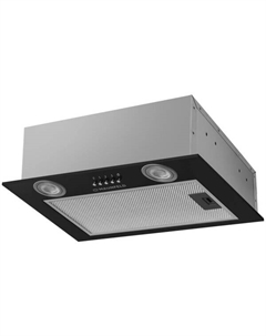 Кухонная вытяжка Bay 45 Push (черный) Maunfeld