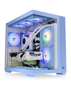 Корпус View 380 TG ARGB (синий) Thermaltake