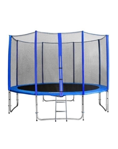 Батут Bebon 14480L2YL (14 футов, 427 см) с сеткой безопасности и лестницей Bebon sports