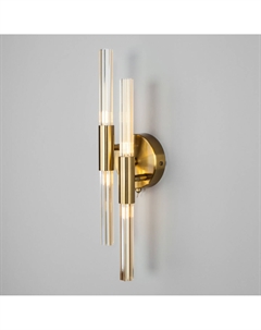 Светильник настенный (бра) 4х3Вт G4 золотая бронза 557/4 Bogate's