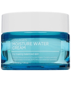 Крем для лица разглаживающий крем с коллагеном Collagen Moisture Water Cream 50 Tenzero
