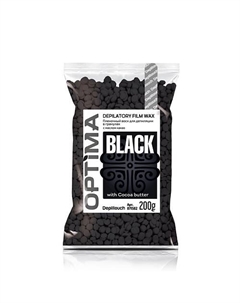 Воск пленочный для депиляции в гранулах Optima Black Depilatory Film Wax Depiltouch professional
