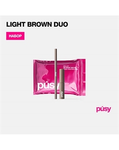 Тушь и карандаш для бровей Pusy