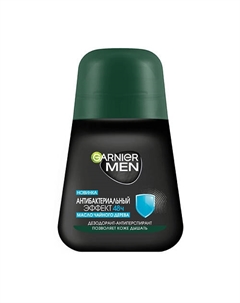 Дезодорант-антиперспирант роликовый для тела мужской Антибактериальный эффект 48ч Men 50 Garnier