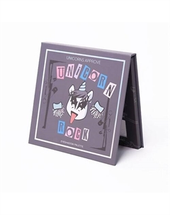 Палетка теней "Dark" Unicorns approve