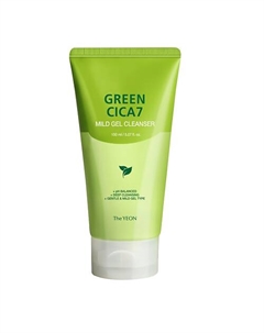 Мягкий гель для умывания - GREEN CICA7 MILD GEL CLEANSER 150 The yeon