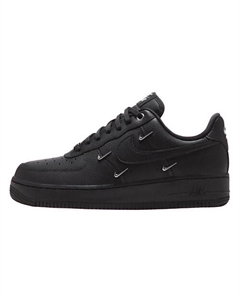 Кроссовки Air Force 1 Low 07 Lx Black Silver Mini Swoosh Nike