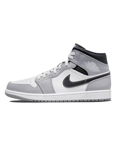 Кроссовки 1 Mid Light Smoke Grey Anthracite Nike