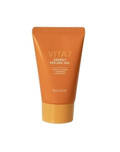 Гель для лица энергетический с AHA-BHA кислотами Vita7 energy peeling gel 30 The yeon