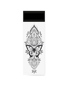 Временная переводная татуировка Бабочка Print factory