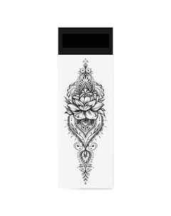 Временная переводная татуировка Пионы Print factory