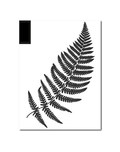 Временная переводная татуировка Папоротник Print factory