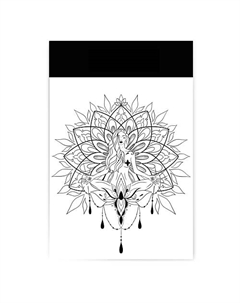 Переводная Временная Татуировка Лотос Print factory