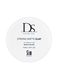 Воск для укладки волос сильной фиксации Strong Matte Clay 50 Ds perfume free