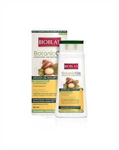 Шампунь для всех типов волос, против выпадения, с аргановым маслом Botanic Oils 360 Bioblas