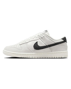 Кроссовки Dunk Low Se White Black Team Red Nike