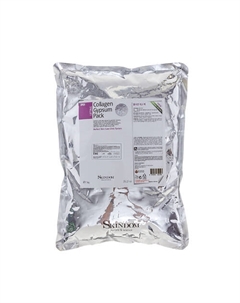 Гипсовая маска для лица коллагеновая 1000 Skindom