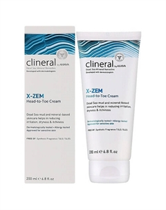 Крем для сухой и раздраженой кожи Clineral X-Zem Head-to-Toe Cream 200 Ahava