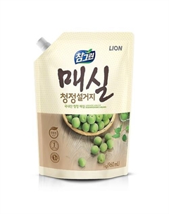 Средство для мытья посуды Японский абрикос концентрированное, рефил 960 Lion