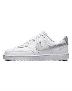Кроссовки Court Vision 1 Low Next Nature White Metallic Silver Womens Nike
