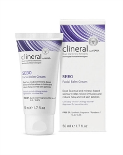 Бальзам для лица Clineral Sebo Facial Balm Cream 50 Ahava