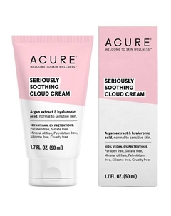 Воздушный крем экстракт арганы и гиалуроновая кислота Seriously Soothing Acure